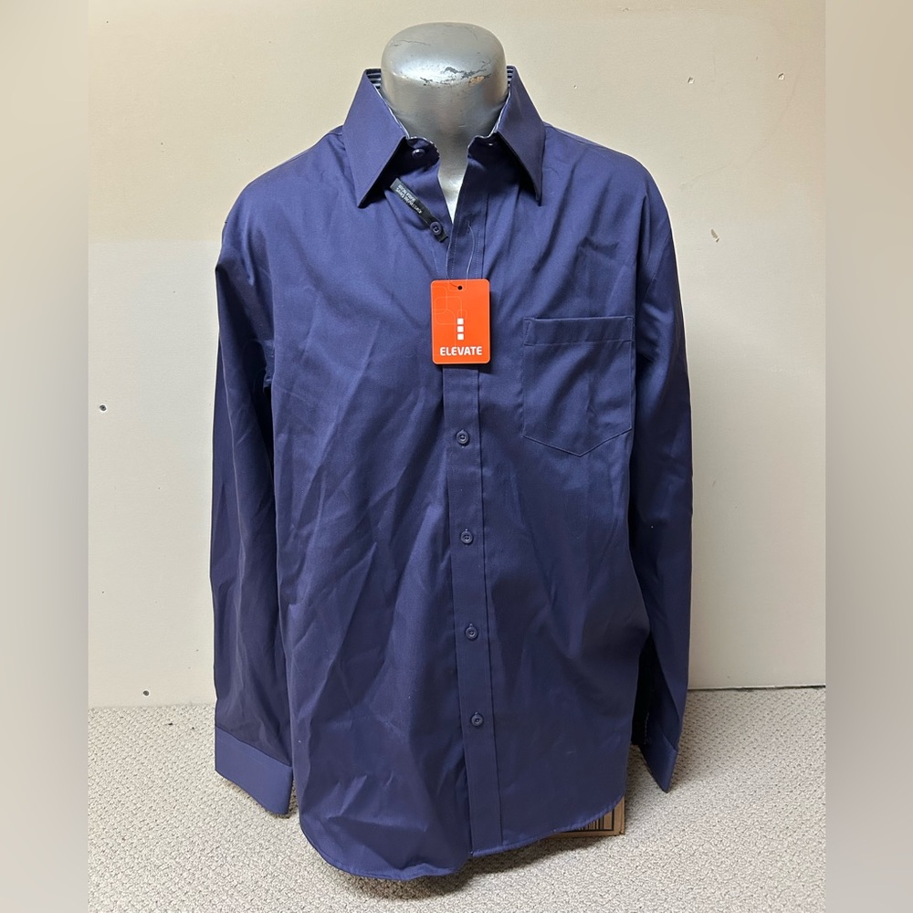 2/$30⚡️- SHIRT | Men’s NWT Elevate dress shirt size large